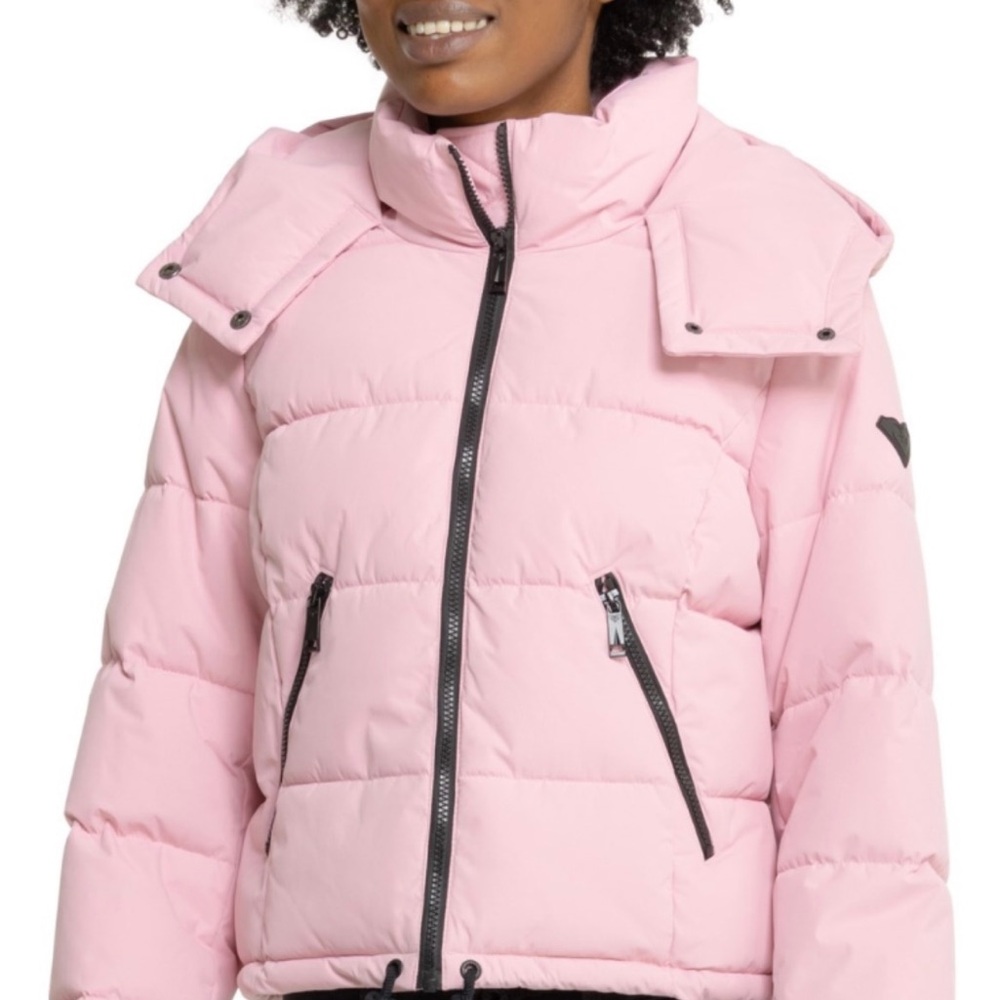 NWT Roxy pink Nectar Ellie Puffer